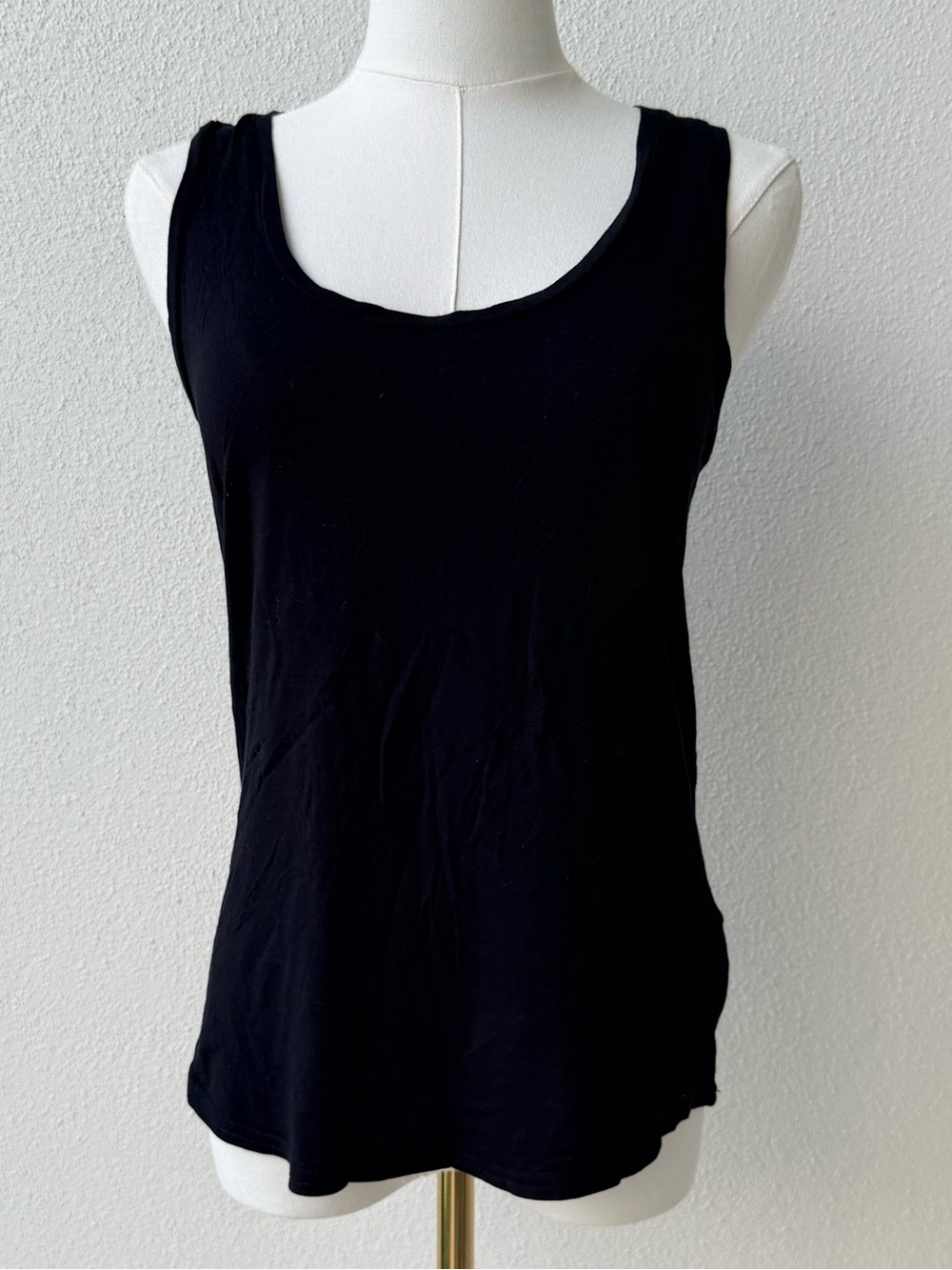 PAIGE Black Scoop Neck Tank, wardrobe staple, excellent condition, small